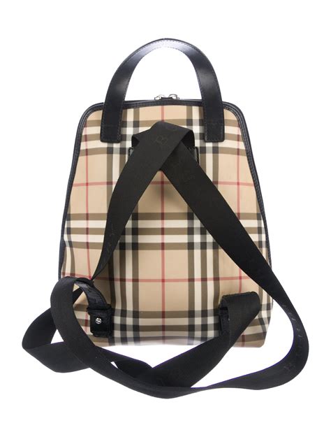 vintage burberry nova check trousers|burberry nova check backpack.